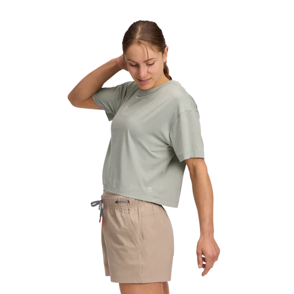 Black Diamond Circuit Short Sleeve Tee (Women's) - Agave - Find Your Feet Australia Hobart Launceston Tasmania