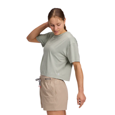Black Diamond Circuit Short Sleeve Tee (Women's) - Agave - Find Your Feet Australia Hobart Launceston Tasmania