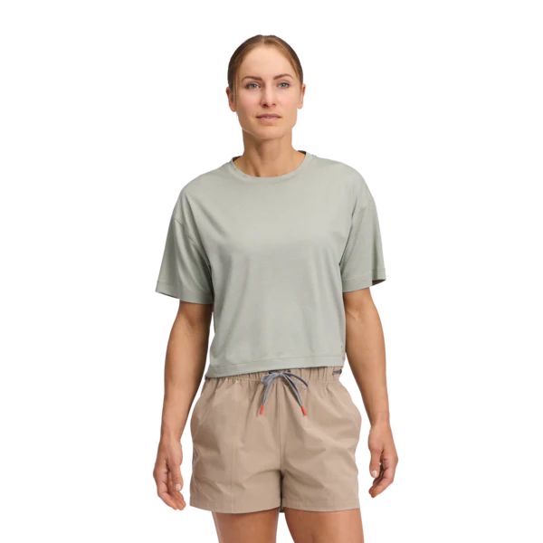 Black Diamond Circuit Short Sleeve Tee (Women's) - Agave - Find Your Feet Australia Hobart Launceston Tasmania