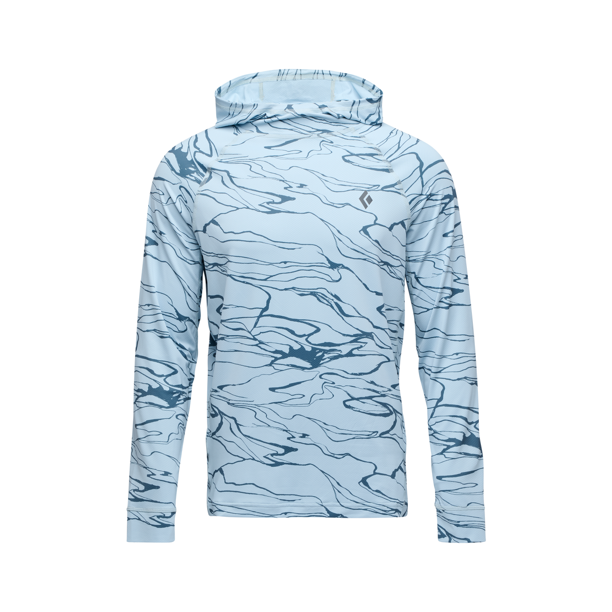 Black Diamond Alpenglow Hoody (Men's) - Relief/Fog Blue/Midnight Blue
