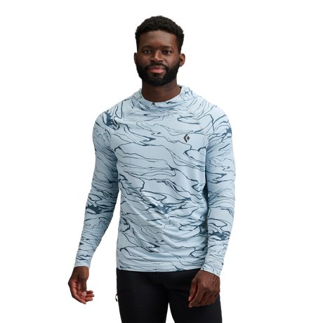 Black Diamond Alpenglow Hoody (Men's) - Relief/Fog Blue/Midnight Blue