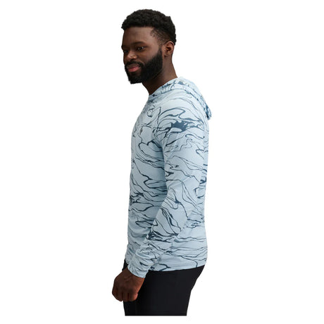 Black Diamond Alpenglow Hoody (Men's) - Relief/Fog Blue/Midnight Blue