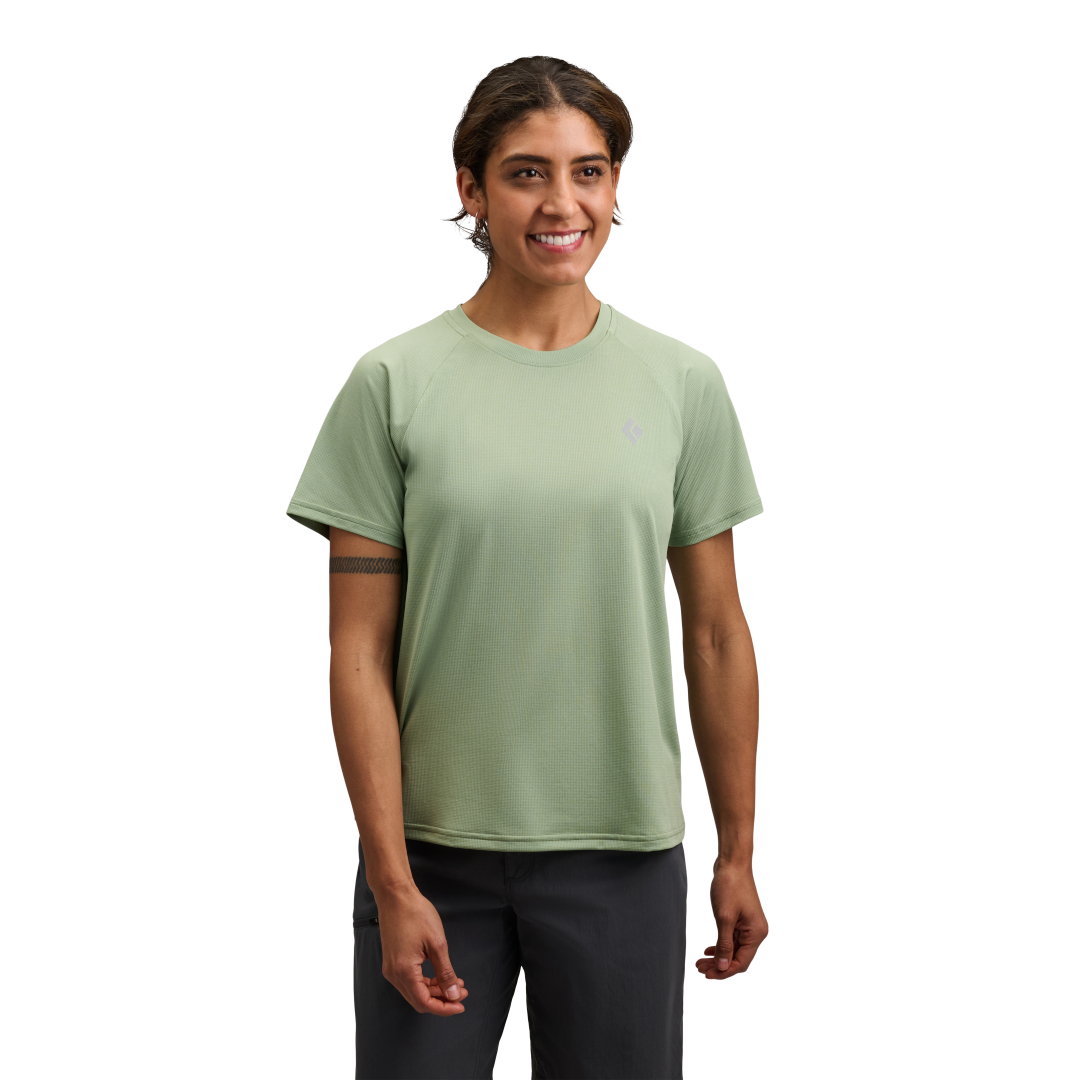 Black Diamond Lightwire Short Sleeve Tee (Women's) - Desert Sage