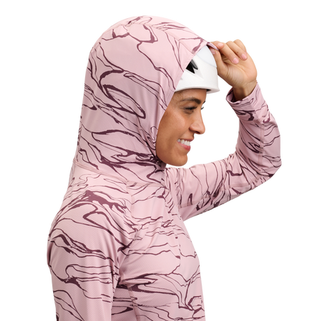 Black Diamond Alpenglow Hoody (Women's) - Relief/Meadow Rose/Fig