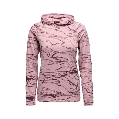 Black Diamond Alpenglow Hoody (Women's) - Relief/Meadow Rose/Fig