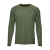 Black Diamond Alpenglow Long Sleeve Crew (Men's) - Tundra - Green