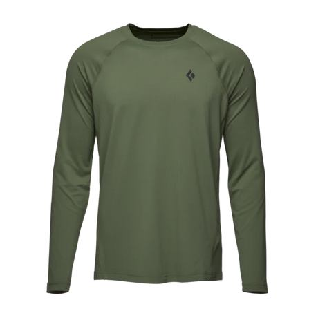 Black Diamond Alpenglow Long Sleeve Crew (Men's) - Tundra - Green