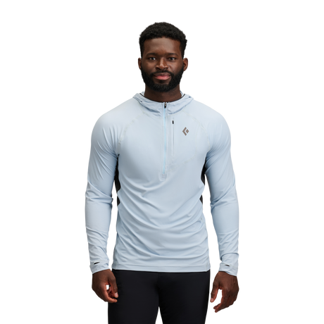 Black Diamond Alpenglow Pro Hoody (Men's) - Fog Blue