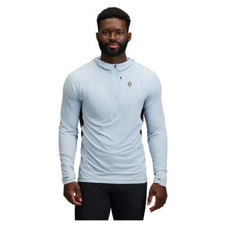 Black Diamond Alpenglow Pro Hoody (Men's) - Fog Blue