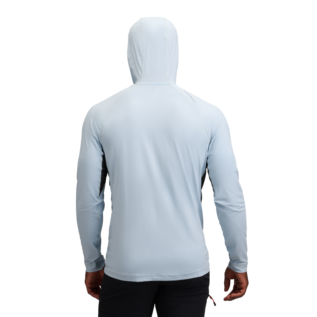Black Diamond Alpenglow Pro Hoody (Men's) - Fog Blue
