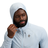 Black Diamond Alpenglow Pro Hoody (Men's) - Fog Blue