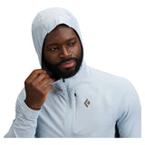 Black Diamond Alpenglow Pro Hoody (Men's) - Fog Blue