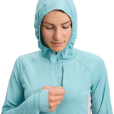 Black Diamond Alpenglow Pro Hoody (Women's) - Glacier
