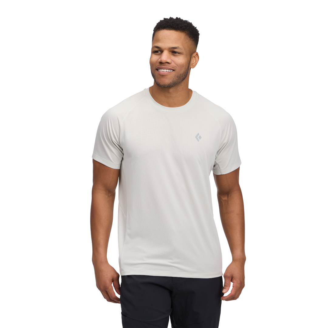 Black Diamond Lightwire Short Sleeve Tech Tee (Men's) - Alloy