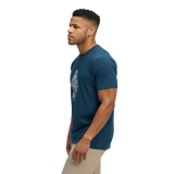 Black Diamond Engineered Diamond Short Sleeve Tee (Men's). - Indigo Blue