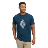 Black Diamond Engineered Diamond Short Sleeve Tee (Men's) - Indigo