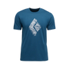 Black Diamond Engineered Diamond Short Sleeve Tee (Men's). - Indigo Blue