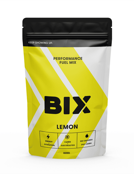 Bix Performance Fuel Mix - 820g Bag - 30 Servings - Lemon
