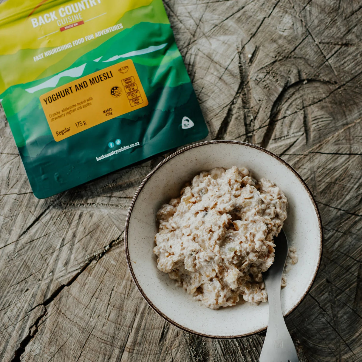 Back Country Cuisine Breakfasts - Yoghurt And Muesli - Small - Regular - Find Your Feet Australia Hobart Launceston Tasmania