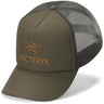 Arcteryx Bird Word Trucker Curved (Unisex) - Tatsu/Forage/Yukon - Find Your Feet Australia Hobart Launceston Tasmania
