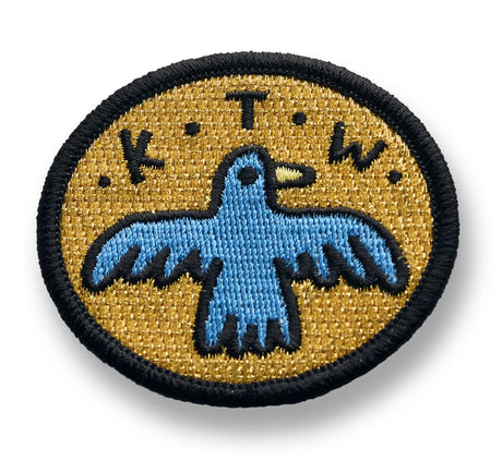 Keep Tassie Wild Patches - Blue Bird - Find Your Feet Australia Hobart Launceston Tasmania
