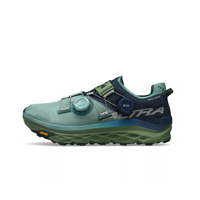 Altra Mont Blanc Boa Shoe (Men's) Blue/Green - Find Your Feet Australia Hobart Launceston Tasmania