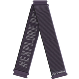 Coros 22mm Nylon Band - Purple - Find Your Feet Australia Hobart Launceston Tasmania
