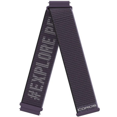Coros 22mm Nylon Band - Purple - Find Your Feet Australia Hobart Launceston Tasmania