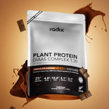 Radix Nutrition Plant Protein DIAAS Complex 1.30 - Chocolate - 1kg Bag - Find Your Feet Australia Hobart Launceston Tasmania