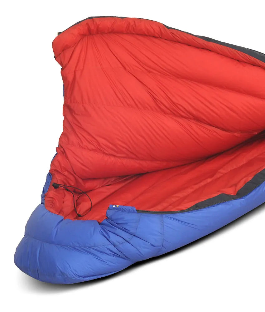 One Planet Cocoon - -11°C - Blue/Red/Storm Foot - Find Your Feet Australia Hobart Launceston Tasmania