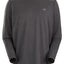 Arcteryx Cormac Crew Neck Shirt LS (Men's) - Black Heather - Find Your Feet Australia Hobart Launceston Tasmania