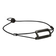 Black leash with handle on a white background - Petzl Bindi Headband