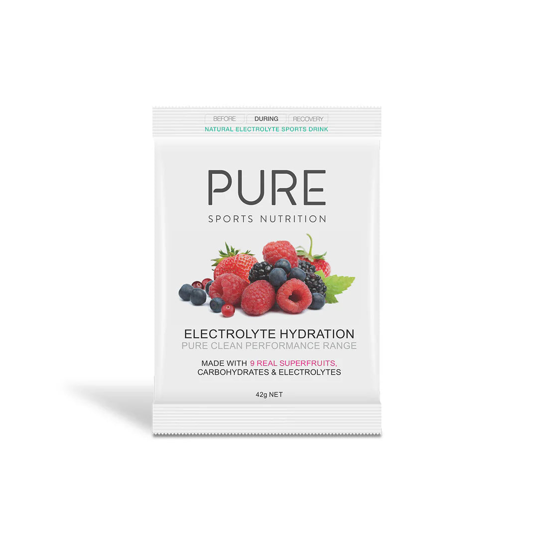 Pure Electrolyte Hydration - 42g - Superfruits - Find Your Feet Australia Hobart Launceston Tasmania