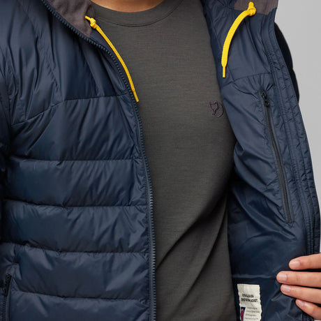 Fjällräven Expedition Pack Down Hoodie (Men's) - Navy