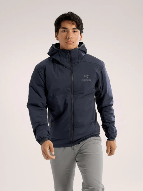 Arc'teryx Atom Hoody (Men's) - Black Sapphire - Find Your Feet Australia Hobart Launceston Tasmania