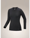Arc'teryx Rho Crew Long Sleeve (Women's) - Black