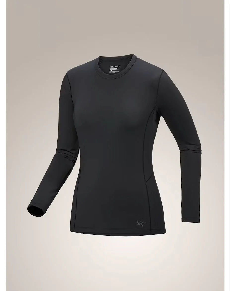 Arc'teryx Rho Crew Long Sleeve (Women's) - Black