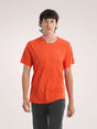 Arcteryx Cormac Crew SS (Men's) - Solaris Heather - Find Your Feet Australia Hobart Launceston Tasmania