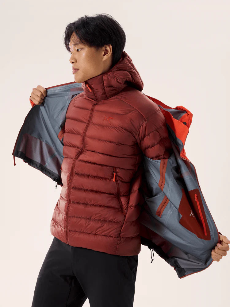 Arcteryx Cerium Hoody (Men's) - Sequoia/Solaris - Find Your Feet Australia Hobart Launceston Tasmania