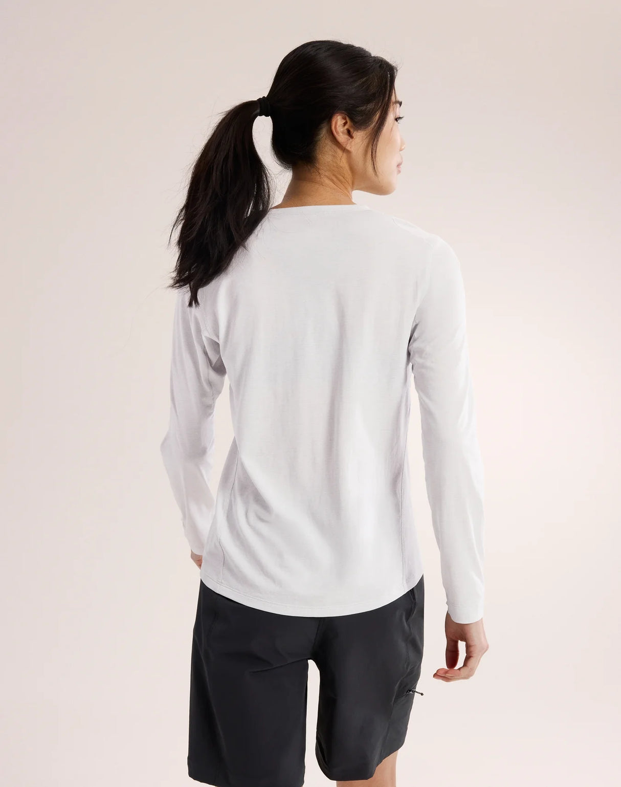 Arc'teryx Taema Crew Neck Shirt Long Sleeve (Women's) - Atmos Heather