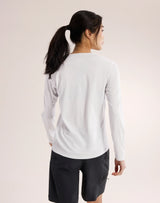 Arc'teryx Taema Crew Neck Shirt Long Sleeve (Women's) - Atmos Heather
