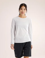 Arc'teryx Taema Crew Neck Shirt Long Sleeve (Women's) - Atmos Heather