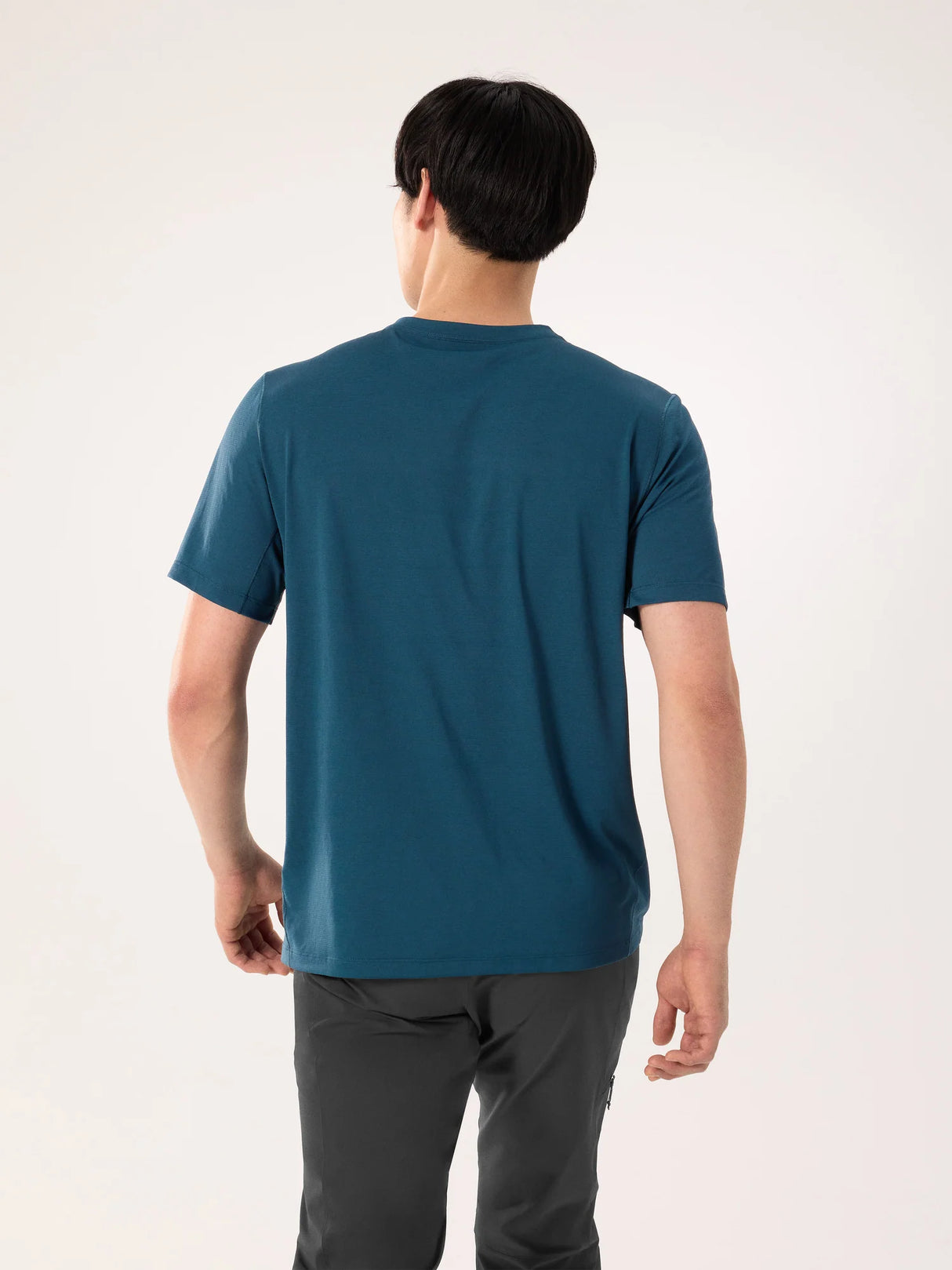 Arc'teryx Cormac Crew Neck Shirt Short Sleeve (Men's) - Nightscape Heather
