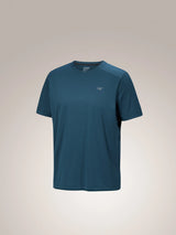 Arc'teryx Cormac Crew Neck Shirt Short Sleeve (Men's) - Nightscape Heather