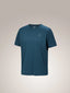 Arc'teryx Cormac Crew Neck Shirt Short Sleeve (Men's) - Nightscape Heather