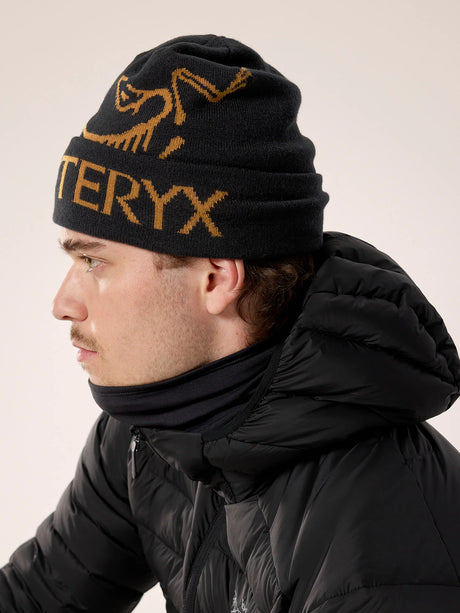 Arc'teryx Bird Word Toque - 24K Black - Gold - Bronze - Yellow