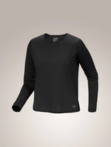 Arc'teryx Norvan Crew Shirt Long Sleeve (Women's) - Black