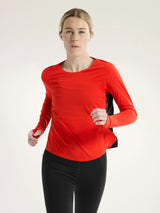 Arc'teryx Norvan Crew Shirt Long Sleeve (Women's) - Dynasty
