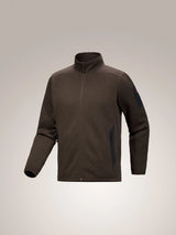 Arc'teryx Covert Cardigan (Men's) - Carob Heather/Black