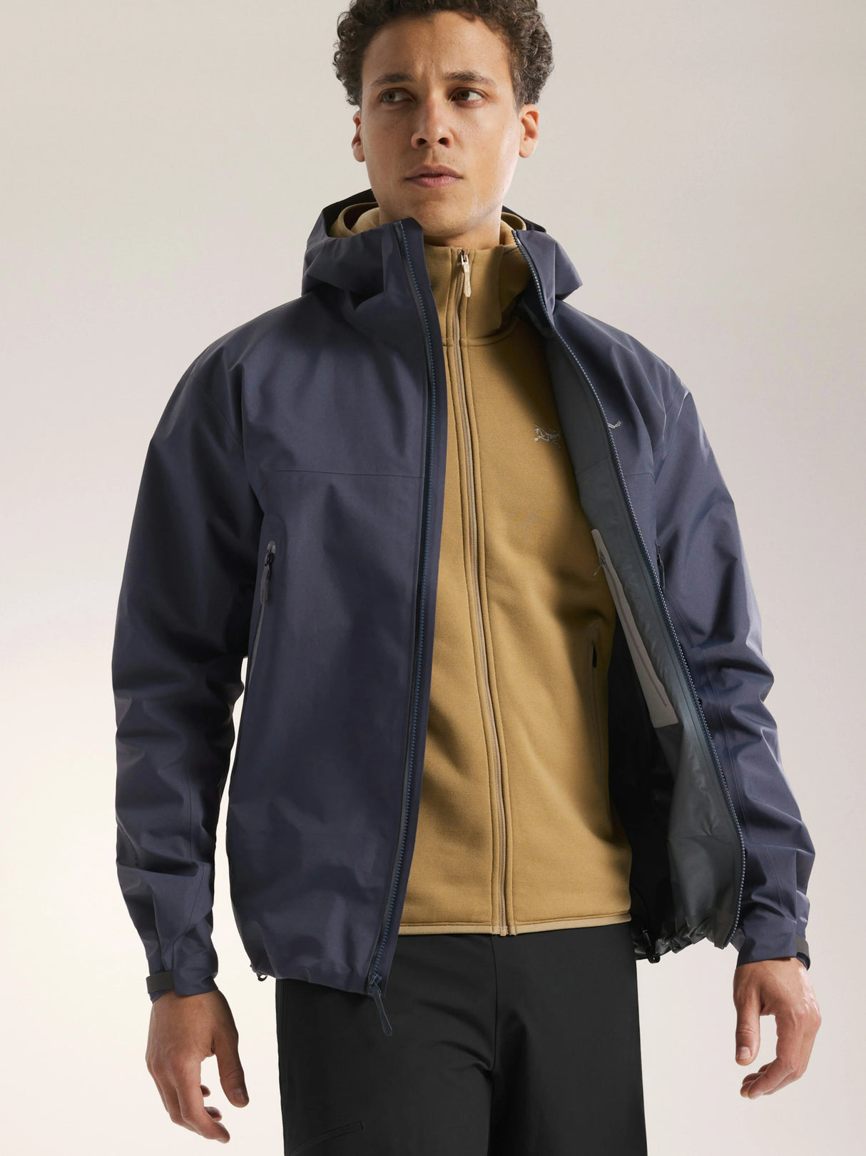 Arc'teryx Beta Jacket (Men's) - Black Sapphire - Navy Blue